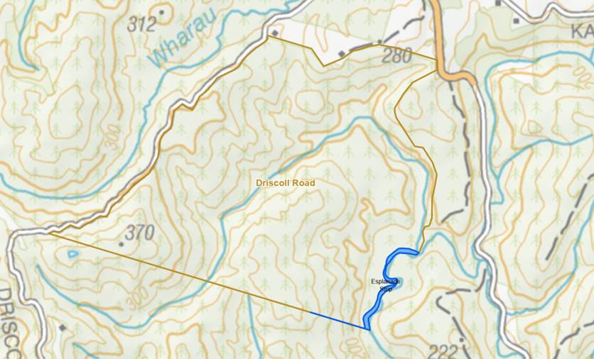 A map of a river

Description automatically generated