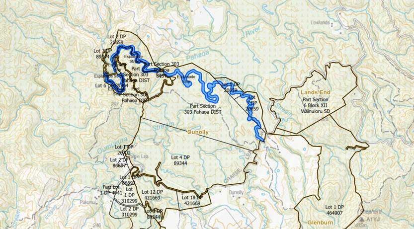 A map of a river

Description automatically generated