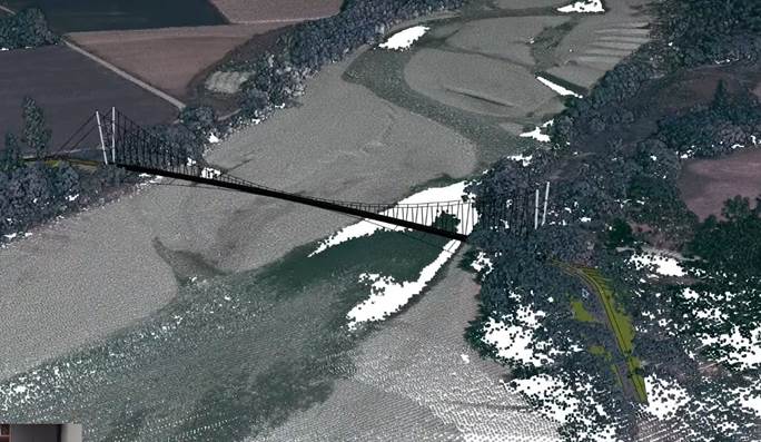 A aerial view of a bridge over a river

AI-generated content may be incorrect.