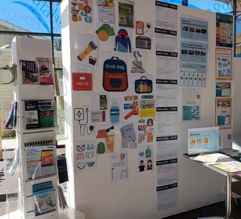 A wall with posters on it

AI-generated content may be incorrect.