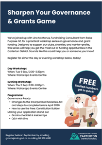 A poster for a workshop

AI-generated content may be incorrect.